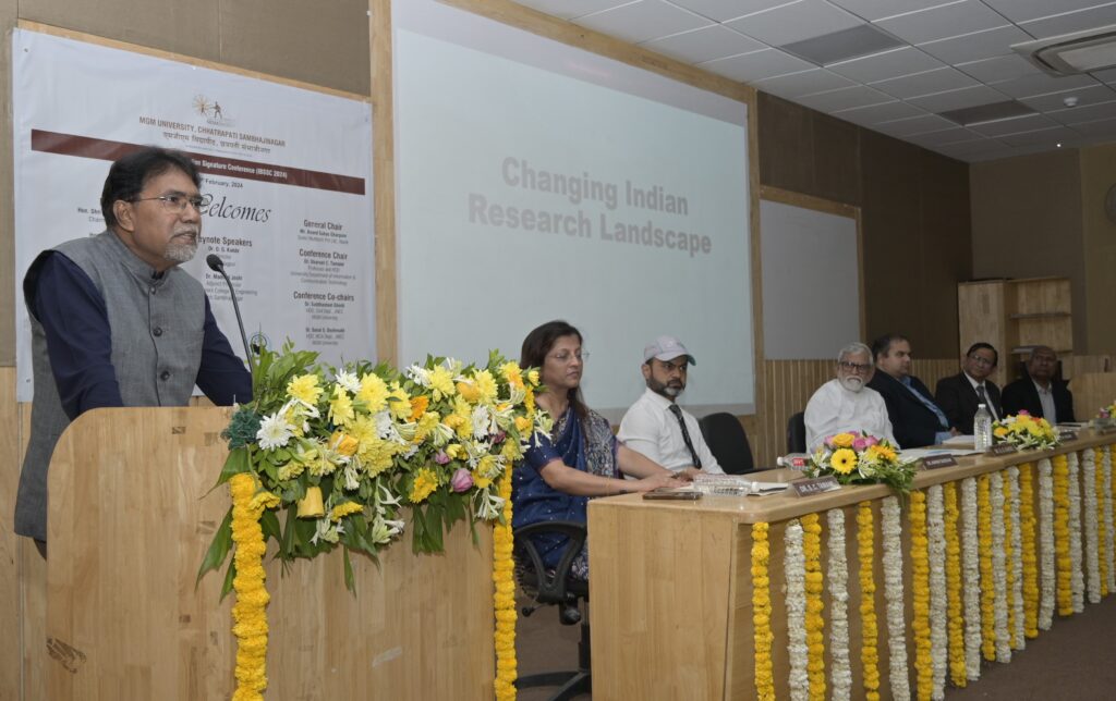 Inauguration of 6th Conference of IEEE at Mahatma Gandhi Mission University