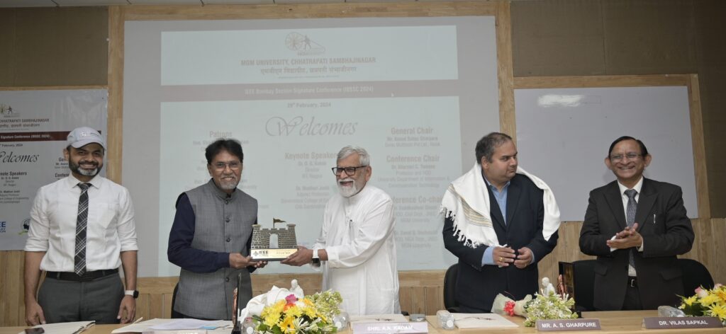 Inauguration of 6th Conference of IEEE at Mahatma Gandhi Mission University