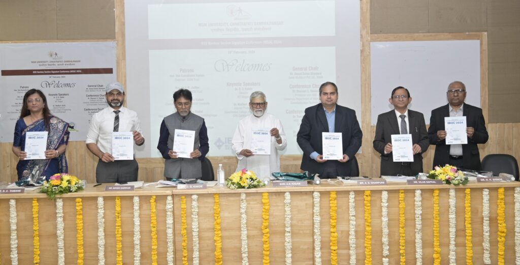 Inauguration of 6th Conference of IEEE at Mahatma Gandhi Mission University