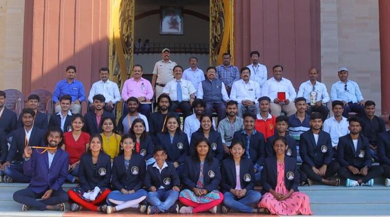 Participation of srtmu University in 24 art forms in Indradhanushya Mahotsav