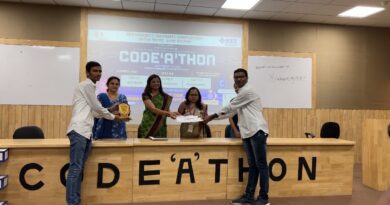 Students' enthusiastic response to IEEE's 'Code A Thon' competition at MGM University