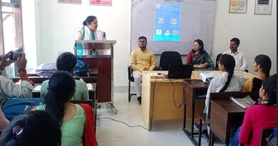 Specialist Lecture organized at Central University of Haryana