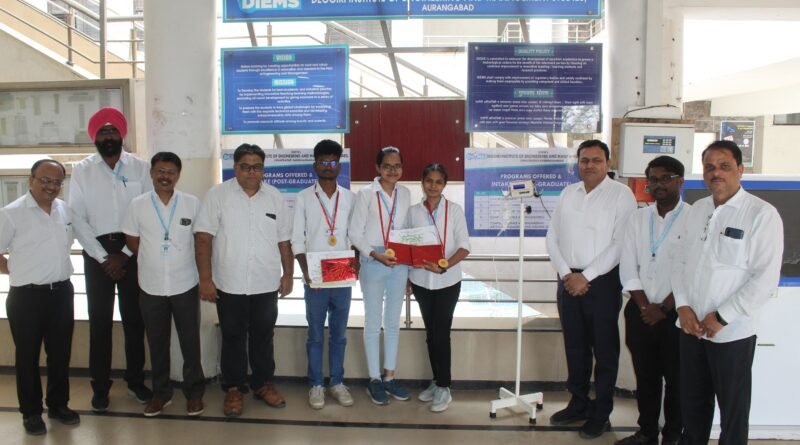 Success of Devagiri Engineering Students in Epitome Project Competition