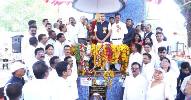 Dr. Babasaheb Ambedkar Jayanti was celebrated with enthusiasm at Sant Gadge Baba Amravati University