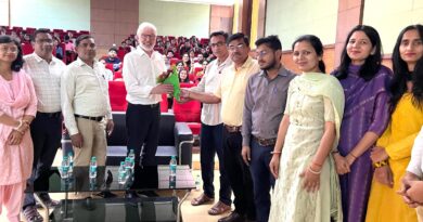 Specialist from Germany delivered a lecture on Medicinal Chemistry at Central University of Haryana