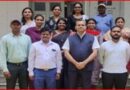 Vice-Chancellor Dr. Milind Barhate visited the MBA department of Amravati University