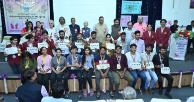 Health Sciences University's 'Spandan-2024' state level cultural youth festival literature department competition concluded