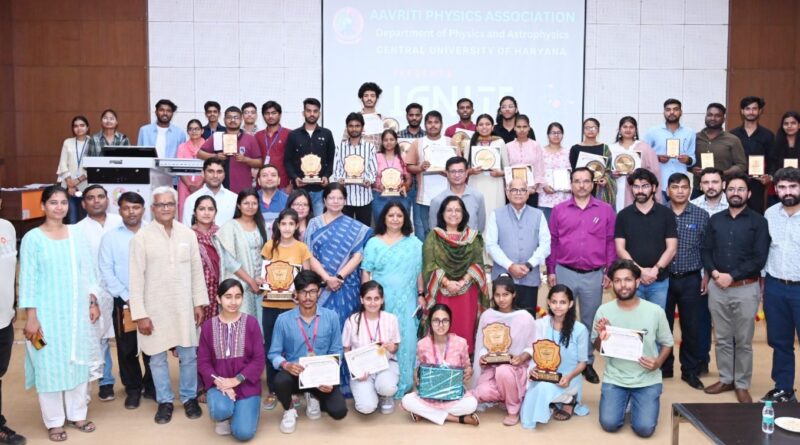 Ignite 2024 organized by Central University Haryana