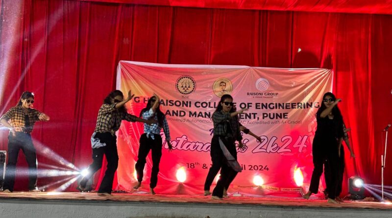 GH Raisoni College's Annual Sneh Mela Antragani-2024 celebrated with enthusiasm