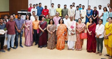 Organized seminar on Indian knowledge tradition in Central University of Haryana