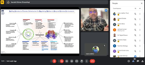 International Webinar organized at Central University of Haryana