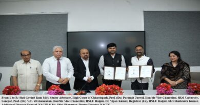 MoU between Hidayatullah National Law University and National Academy of Indirect Taxes and Customs