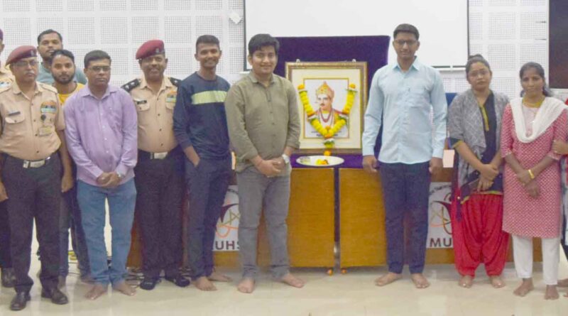 Mahatma Basaveshwar Jayanti celebrated with enthusiasm at Maharashtra University of Health Sciences