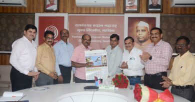 Study tour of Hyderabad Open University officials to Open University, Nashik