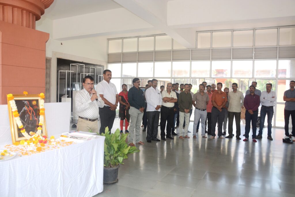 Chhatrapati Sambhaji Maharaj's birth anniversary celebration at Open University