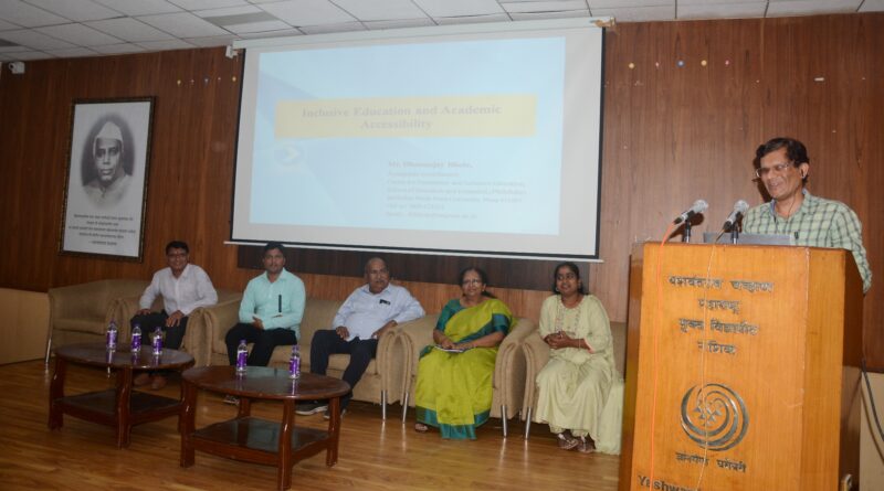 Conducted a lecture on 'Accessibility for the Handicapped' at the Open University