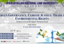 International conference organized on the occasion of World Environment Day at Hidayatullah National Law University