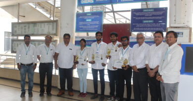1st prize of Rs.50,000/- in "CREATE" competition to students of Devagiri Civil Engineering