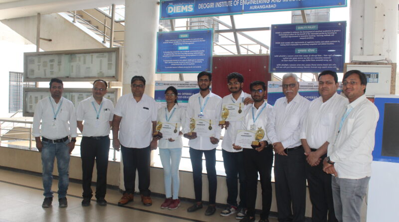 1st prize of Rs.50,000/- in "CREATE" competition to students of Devagiri Civil Engineering