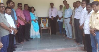 Rashtrasant Tukdoji Maharaj's birth anniversary was celebrated with enthusiasm in Sau K S K College