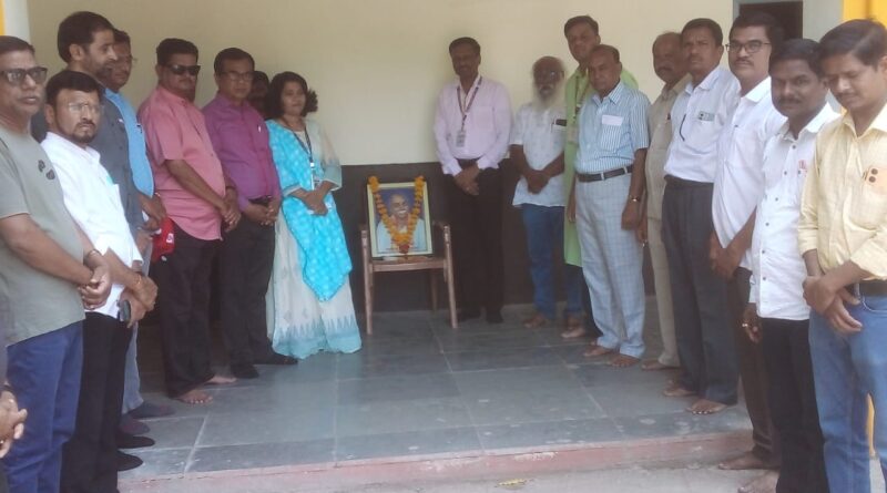 Rashtrasant Tukdoji Maharaj's birth anniversary was celebrated with enthusiasm in Sau K S K College