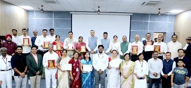 The winning colleges of the annual competition were felicitated at Sant Gadge Baba Amravati University