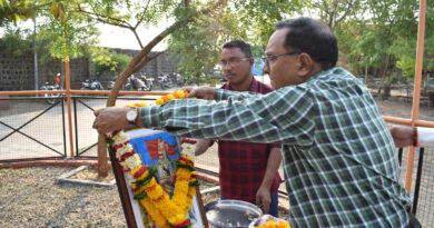 Vice-Chancellor Prof. Singh greeted Maharana Pratap on his birth anniversary at Hindi University