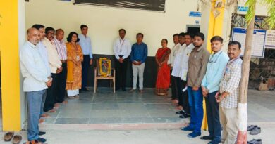 Chhatrapati Sambhaji Raje's birth anniversary celebration at Sau k S K College