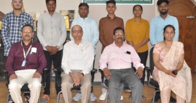 Selection of eight students of North Maharashtra University in Lupine Ltd. in campus interview