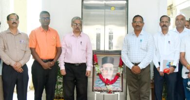 Savarkar jayanti was celebrated with enthusiasm in Amravati University