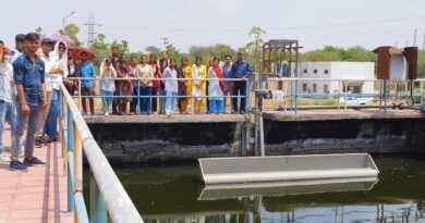 Students of Haryana Central University conducted an educational tour