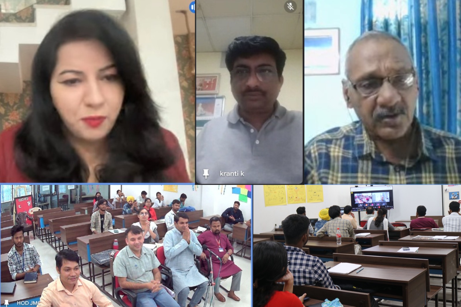 Haryana Central University organized a workshop on the occasion of World Press Freedom Day
