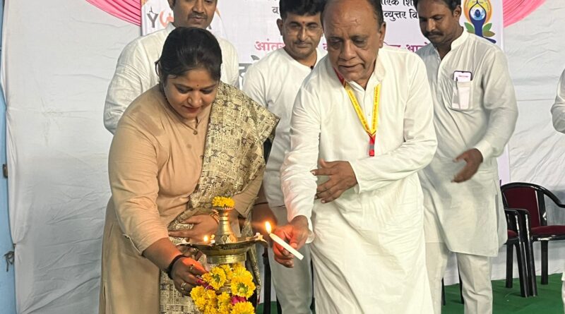 Inauguration of Yoga-Pranayama Camp at Dr. Babasaheb Ambedkar Marathwada University