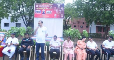 World Yoga Day celebrated with enthusiasm in Amravati University