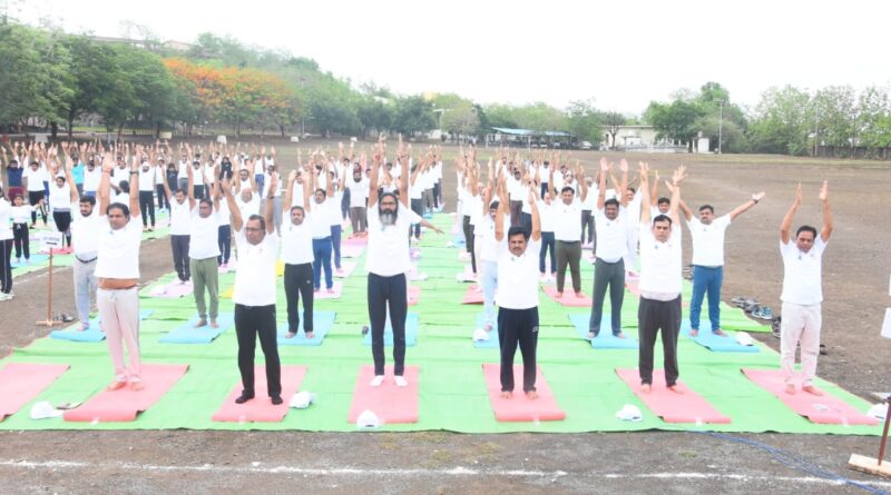 International Yoga Day celebrated with enthusiasm in MGAHV