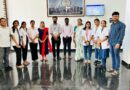 In Gondwana University, students learned about the working of the Medical Department