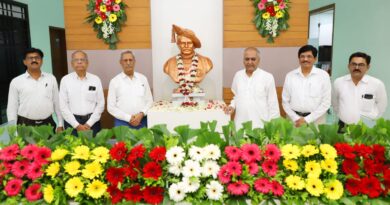 Chhatrapati Shahu Maharaj's birth anniversary celebration at CSMSS college