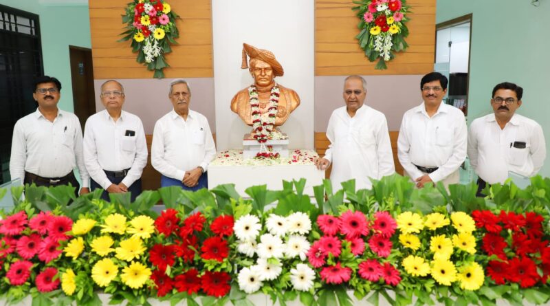 Chhatrapati Shahu Maharaj's birth anniversary celebration at CSMSS college