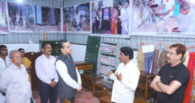 Amravati University Vice Chancellor Dr Milind Barhate visit to Tapovan Institute