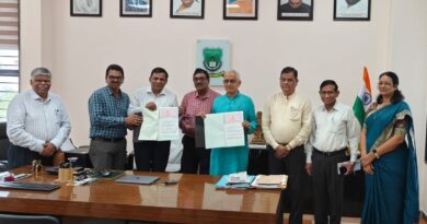 MoU between Gondwana University and Hindu Dharma Sanskriti Mandir