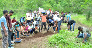 Organized creation conservation camp in North Maharashtra University