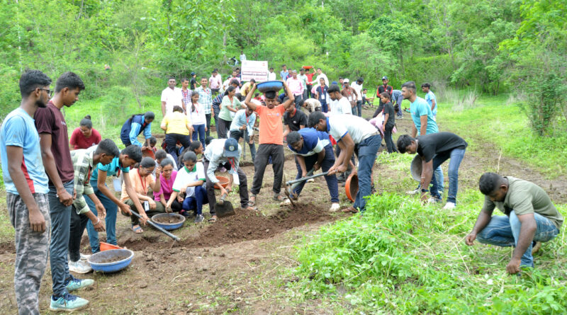 Organized creation conservation camp in North Maharashtra University