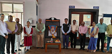 Greetings on the occasion of Lokmanya Tilak Jayanti at Shivaji University