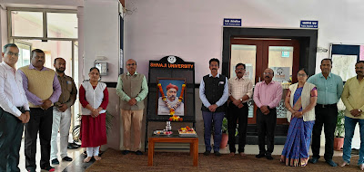 Greetings on the occasion of Lokmanya Tilak Jayanti at Shivaji University