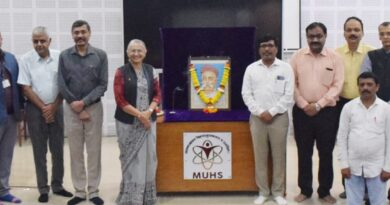 Lokmanya Bal Gangadhar Tilak Jayanti was celebrated with enthusiasm at the University of Health Sciences