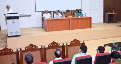 A special lecture was organized at the Central University of Haryana