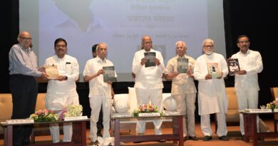 Publication of 4 books of Seshrao Chavan completed by Sharad Chandra Pawar at MGM University