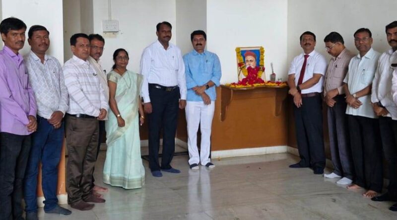 Birth Anniversary Celebration of Lokmanya Bal Gangadhar Tilak in 'srtm' University