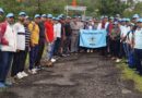 A tree plantation and plastic free campaign was completed at Vishramgad by the University of Health Sciences