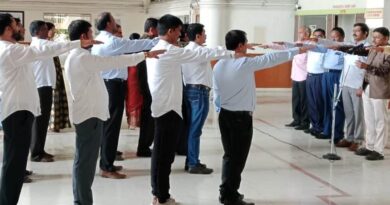 Celebrating Sadbhavana Day in 'Swaratim' University by taking oath on the occasion of Sadbhavana Day